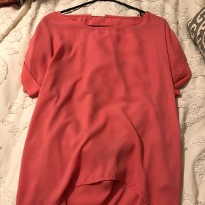 Coral Blouse!!
